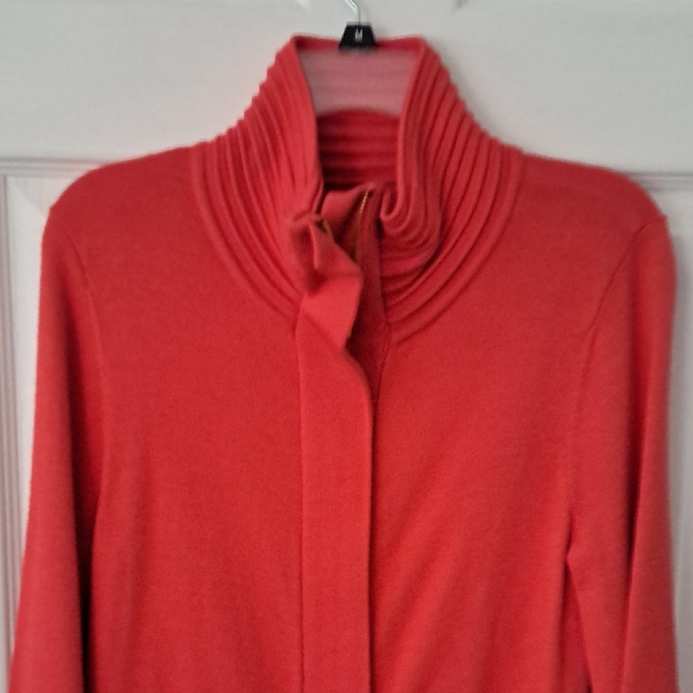 Cache Women's Red Cardigan Sweater